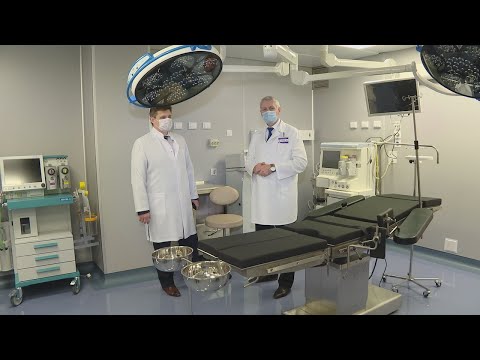 В областном госпитале инвалидов войны презентовали новую операционную видео
