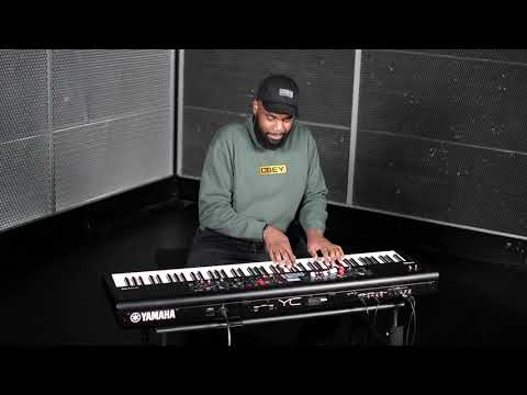 Yamaha YC88 Digital Stage Keyboard with Drawbars - Synth Brass | Gear4music