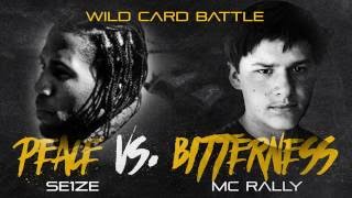 SLAP Battles: Peace vs Bitterness (Se1ze vs Mac Rally) - Wild Card Battle | Bars Over Bridges 2