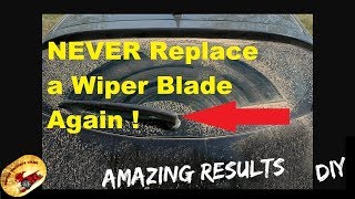 NEVER ! Replace a Wiper Blade  AGAIN !!!  Amazing :)