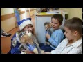 Wideo: Niebieski Mikoaj w lubiskim szpitalu