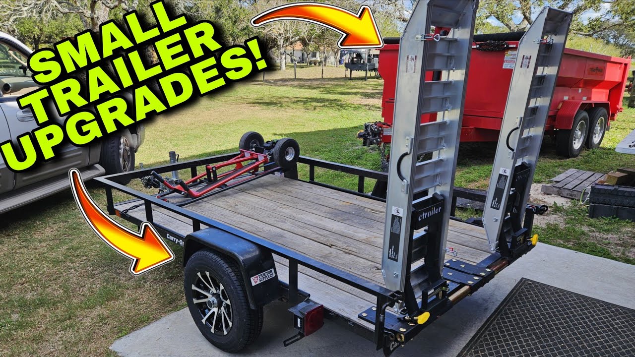Utility Trailer Upgrade: RapidRamps Install - Epic Fail or DIY Win?