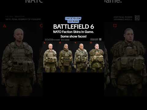 New Nato Battlefield 6 Faction Skins! #battlefield6 #battlefield #fypシ゚viral