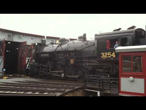 Canadian National 3254 at Steamtown (2012)