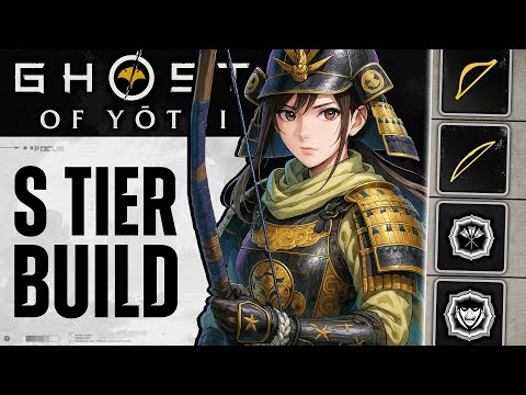 The Most BROKEN Ranged Build! Hawkeye Samurai Bow Build in Ghost of Yotei - 1.100 Ready