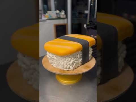 Would you eat this sushi cake?!