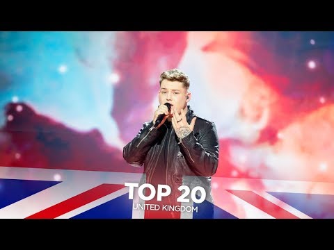 United Kingdom in Eurovision - My Top 20 (2000-2019)