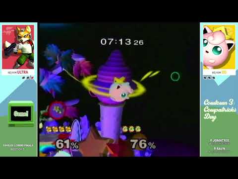Cowtown 3: Cowpatrick’s Day - Ultra (Fox) vs. DD (Jigglypuff) - Melee Singles