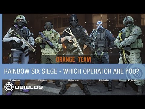 彩虹六號圍城--你是哪個運營商？ (Rainbow Six Siege - Which Operator Are You?)
