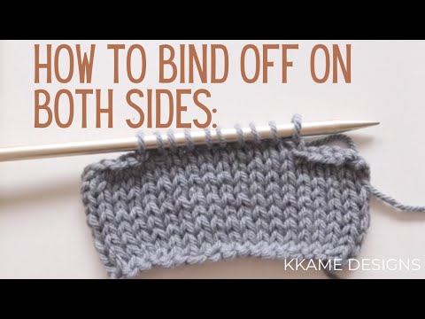How to Bind Off on Both Ends Knitting