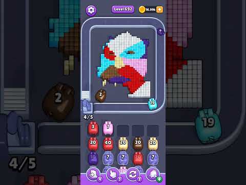 Pixel Flow Level 692 Walkthrough