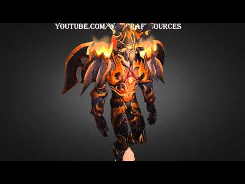 Blood Elf Warrior Tier 5 armor set - T5 - Destroyer Battlegear / Armor