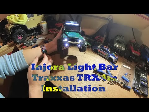 Traxxas TRX4m Light Bar by Injora Installation
