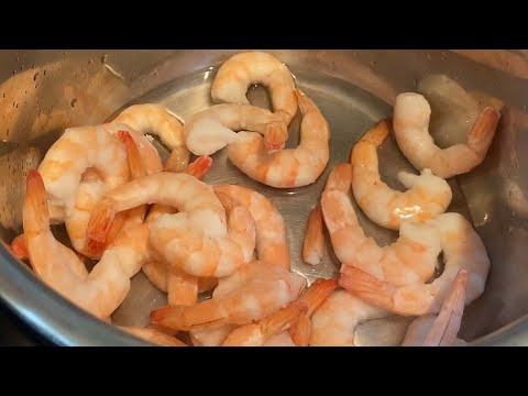 Instant Pot Frozen Shrimp Recipe