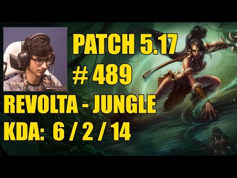 INTZ Revolta - Jungle: Nidalee vs Rek'Sai (Dans) - BR Challenger 1023 PDL #489