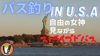 バス釣り IN USA　ストライプドバス釣れなかったけど夜景が綺麗で小話もあるよ