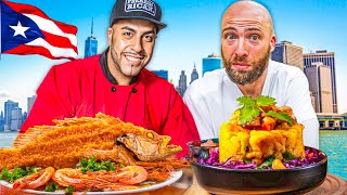 NYC's Ultimate Puerto Rican Food Tour!! Must Try PR Food!!