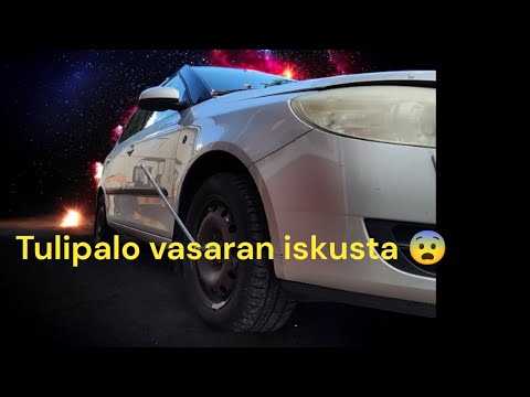 Tulipalo vasaran iskusta! Vaihdetaan vetoakseli Skodaan, taas sattuu ja tapahtuu.