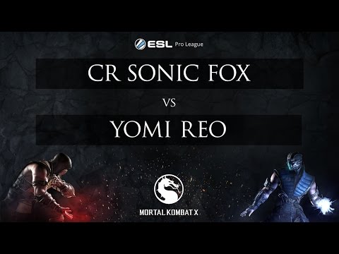 ESL MKX Pro League Season One Finals: Grand Finals - cR SonicFox VS YOMI REO