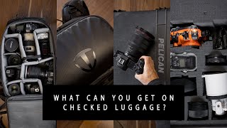 How To Pack Photography Gear On Flights Checked in & Carry On Luggage