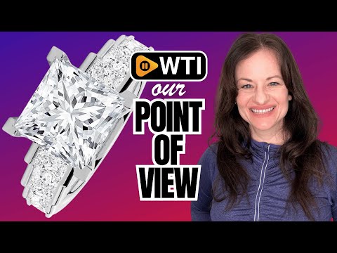 MSBLUE Moissanite Engagement Ring - WTI product video review