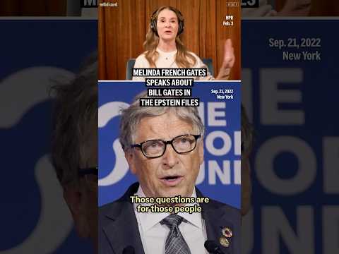 Video Thumbnail: Melinda French Gates speaks about Bill Gates in the Epstein files