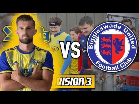 ADAMS GOAL vs BIGGLESWADE TOWN - (4-3) - HASHTAG UNITED GOALS