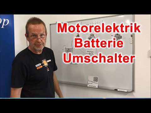 Bordelektrik #5 - Batterie Umschalter einbauen für den Starter.