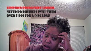 Predatory Lender Lendumo