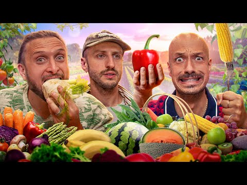 On devine 72 fruits et légumes (Maxence n’a pas reconnu la fraise…)