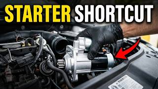 How to replace 2018 VW passat 1.8 turbo Starter