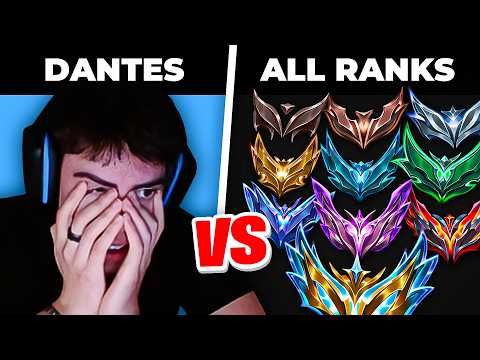 1v1 vs EVERY Rank in League of Legends