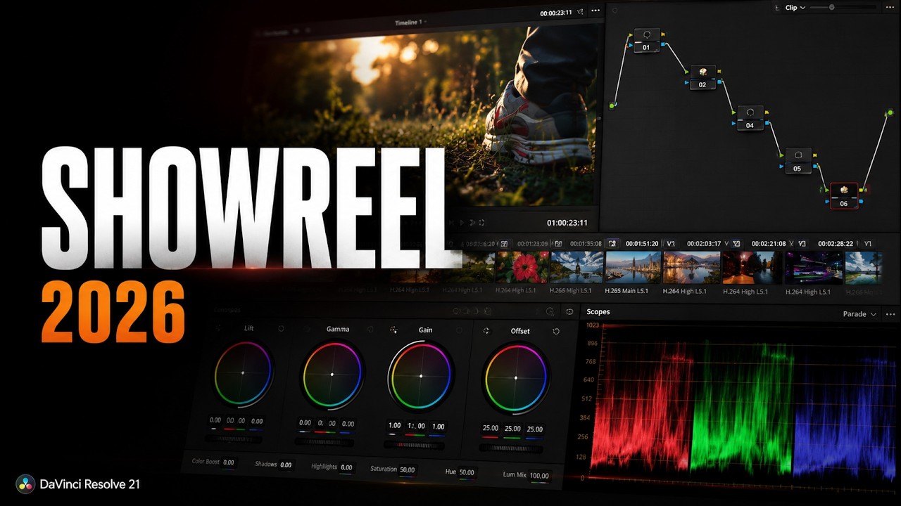 Showreel 2026 | Muhammad — Vidéaste, Filmmaker & Video Editor