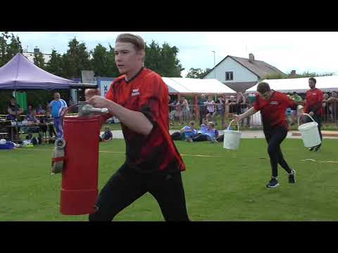 SDH Bukovno muži - Okrsková soutěž v Krásné Vsi 2021 (štafeta č. 1)