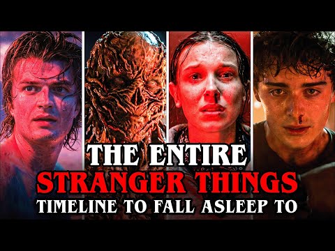 The ENTIRE Stranger Things Timeline Explained - 3hr Sleepy Ramble