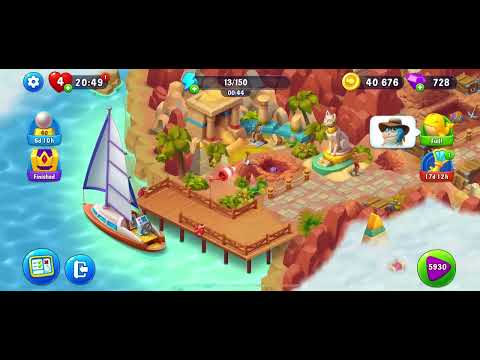Fishdom 5929 level Gameplay story