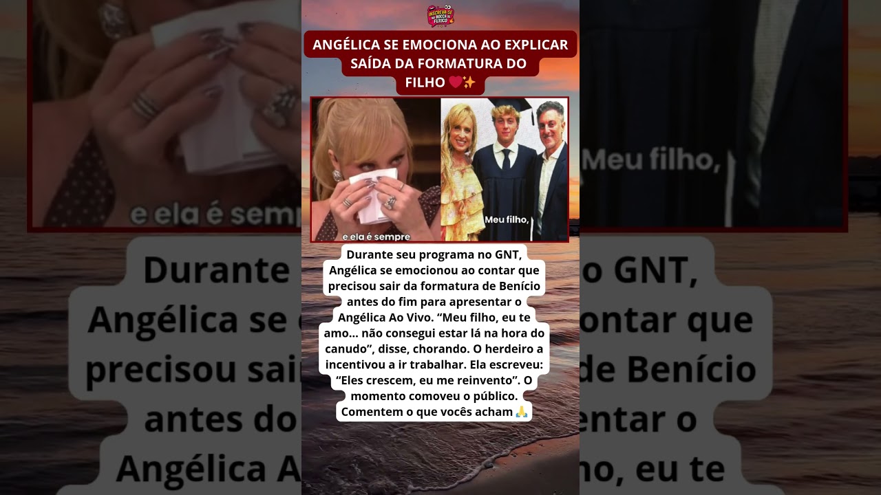 Apresentadora saiu antes do fim e se emocionou no GNT 💔