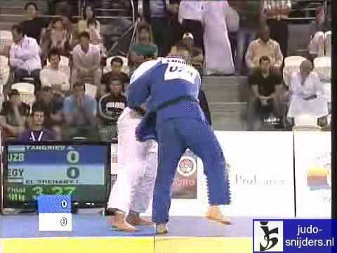 Judo 2009 Abu Dhabi: Abdullo Tangriev (UZB) - Islam El Shehaby (EGY) [+100kg] final