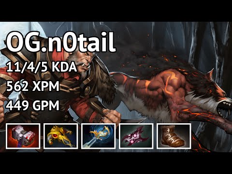 Dota Memories OG.n0tail - Lycan highlights - Game 3282543743 - Dota 2