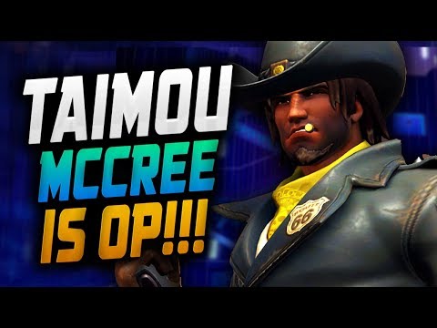TAIMOU DOMINATING WITH THE NEW MCCREE SKIN! [ OVERWATCH SEASON 15 TOP 500 ]