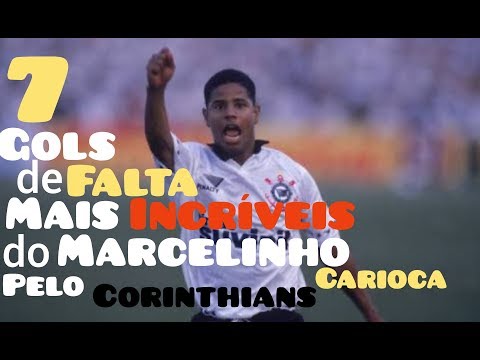 Top 7 Gols De Falta Mais Incríveis do Marcelinho Carioca Pelo Corinthians