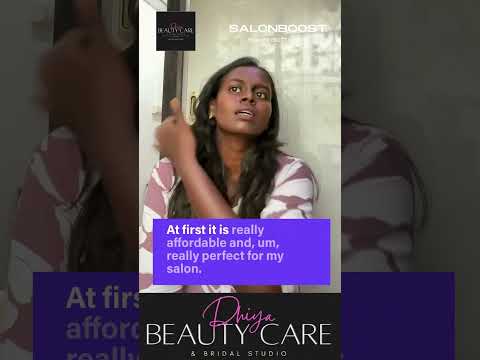 Divya from Divya Beauty Care & Bridal Studio — SalonBoost video testimonial