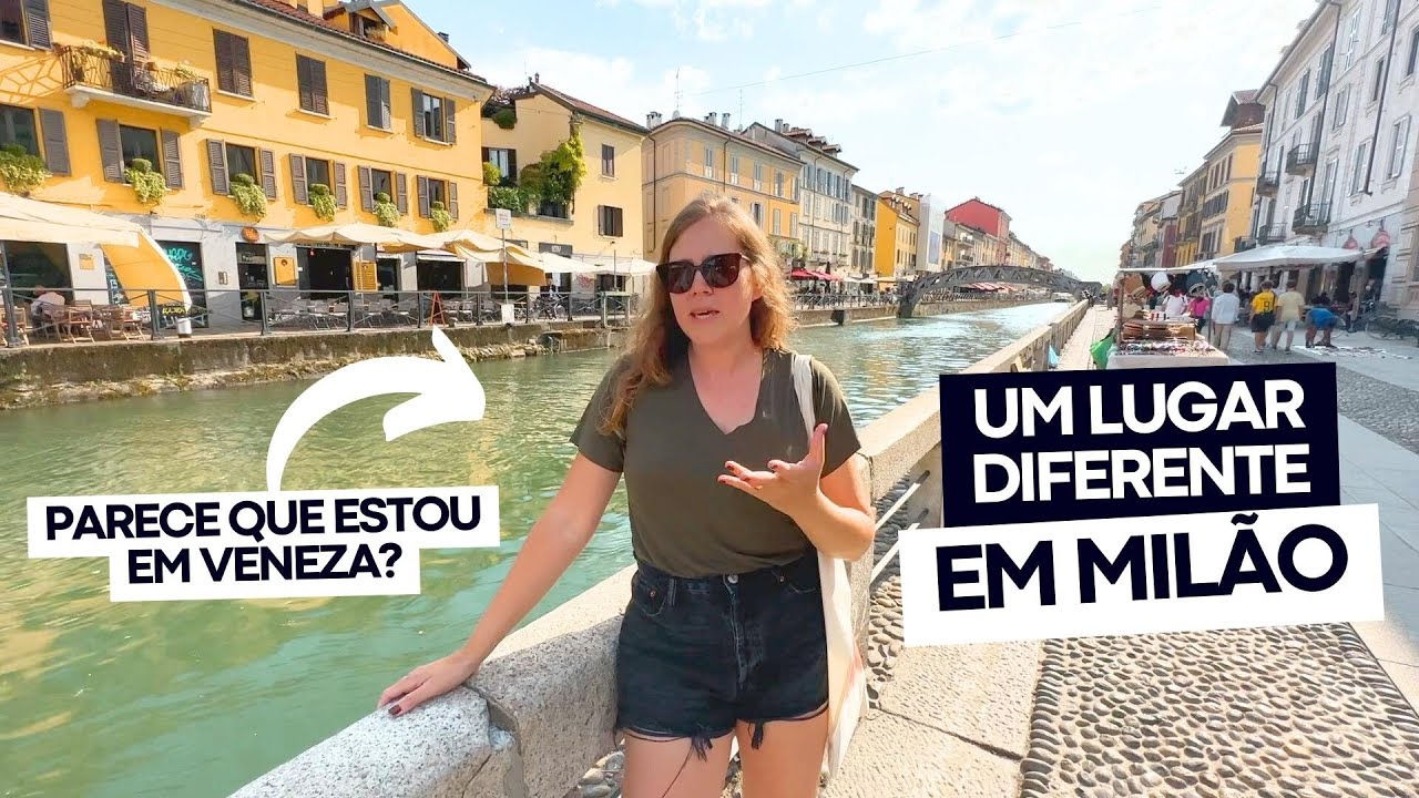 Milão: visitando um dos lugares mais incríveis da cidade! Parece até Veneza 😱