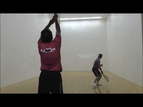 2016 Racquetball Senior World Championships - Mens 40 Singles - Justiniano BOL vs Cheshire (Ken) USA