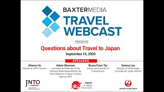 Recorded Webcast: Questions about Travel to Japan