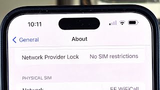 How To Check if iPhone 15 Pro Max is Unlocked or Carrier Locked!