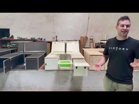 Materiales y Propiedades para el Kit Mueble Camper para la Opel Vivaro - Zafira