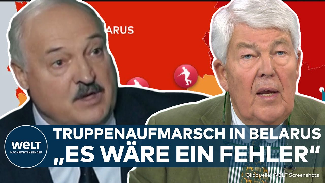PUTINS KRIEG: Angriff aus Belarus? Geheimdienste beobachten Aufmarsch an ukrainischer Grenze