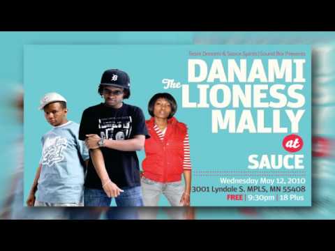 Danami x The Lioness x MaLLY  - May 12th Show Invitation