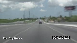 preview picture of video 'Vía Mérida - Progreso video street timelapse : )'